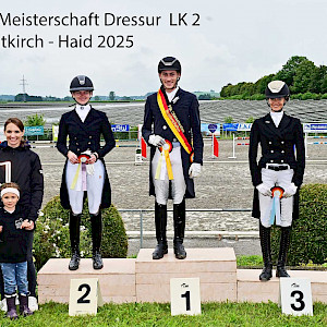 Zwischenstand Dressur - PSK Oberschwaben-Meister Dressur 2025 LK 2 & 3 & 4 đ