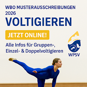 📢 Die WBO-Musterausschreibungen 2026 für Voltigieren sind da!