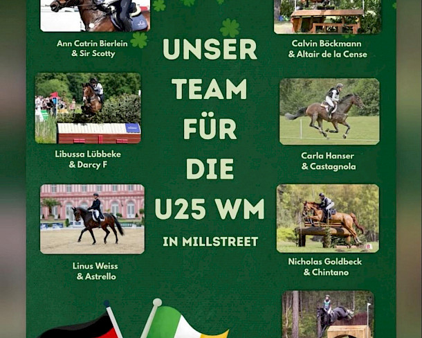 🐴🌍 PSKO drückt die Daumen: Carla Hanser und Linus Weiss starten für Deutschland bei der U25-WM!