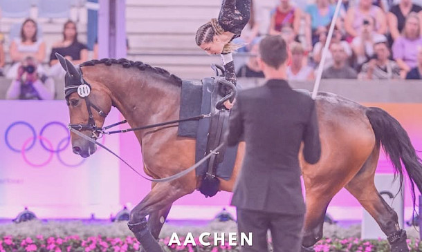 🥇🥇🥇 WM-Gold im Voltigieren - FBW Candy mit Daniel Zembrot und Alice Layher 🐴❤️🏆